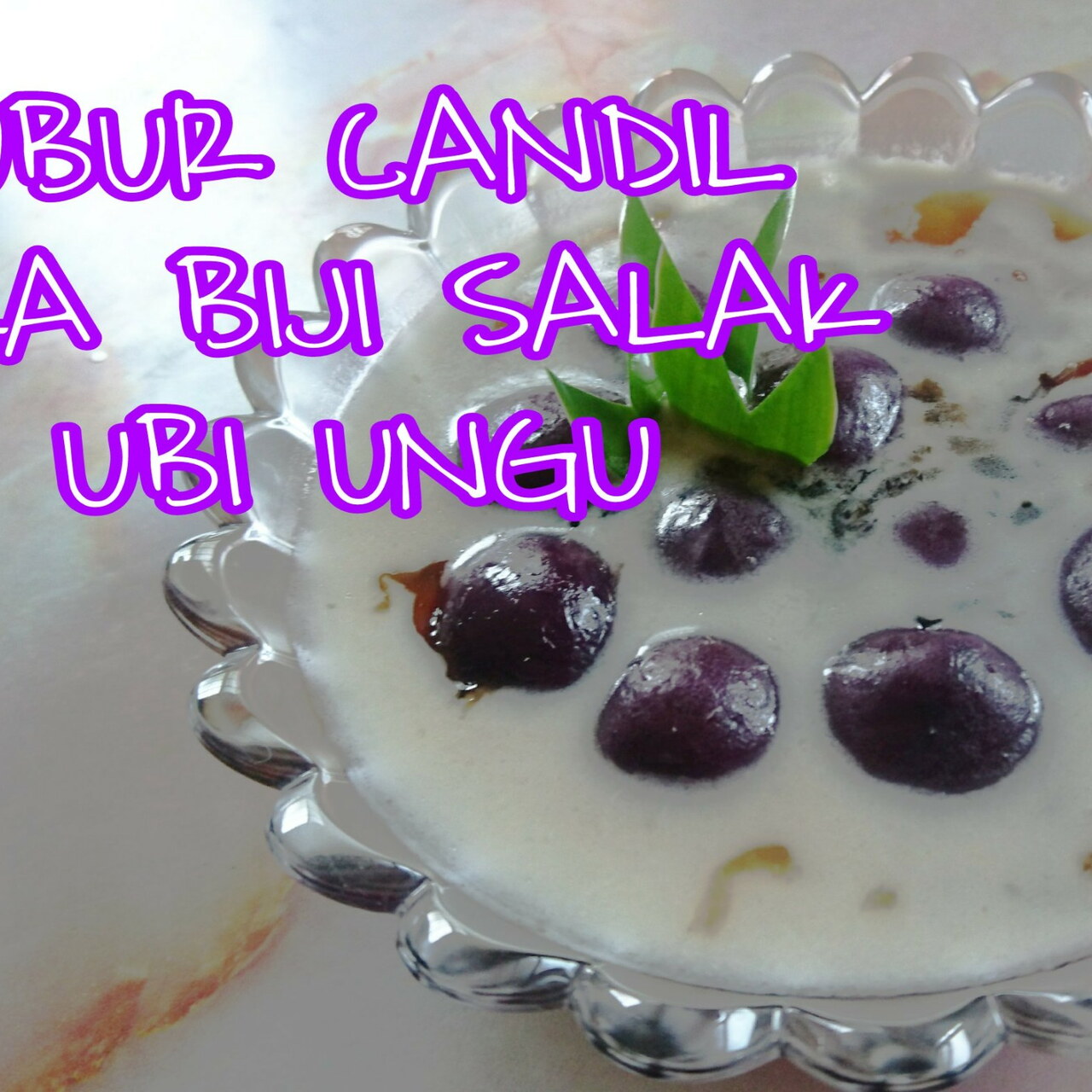 Cara Buat Bubur Biji Salak Campur Bubur Sumsum Resep