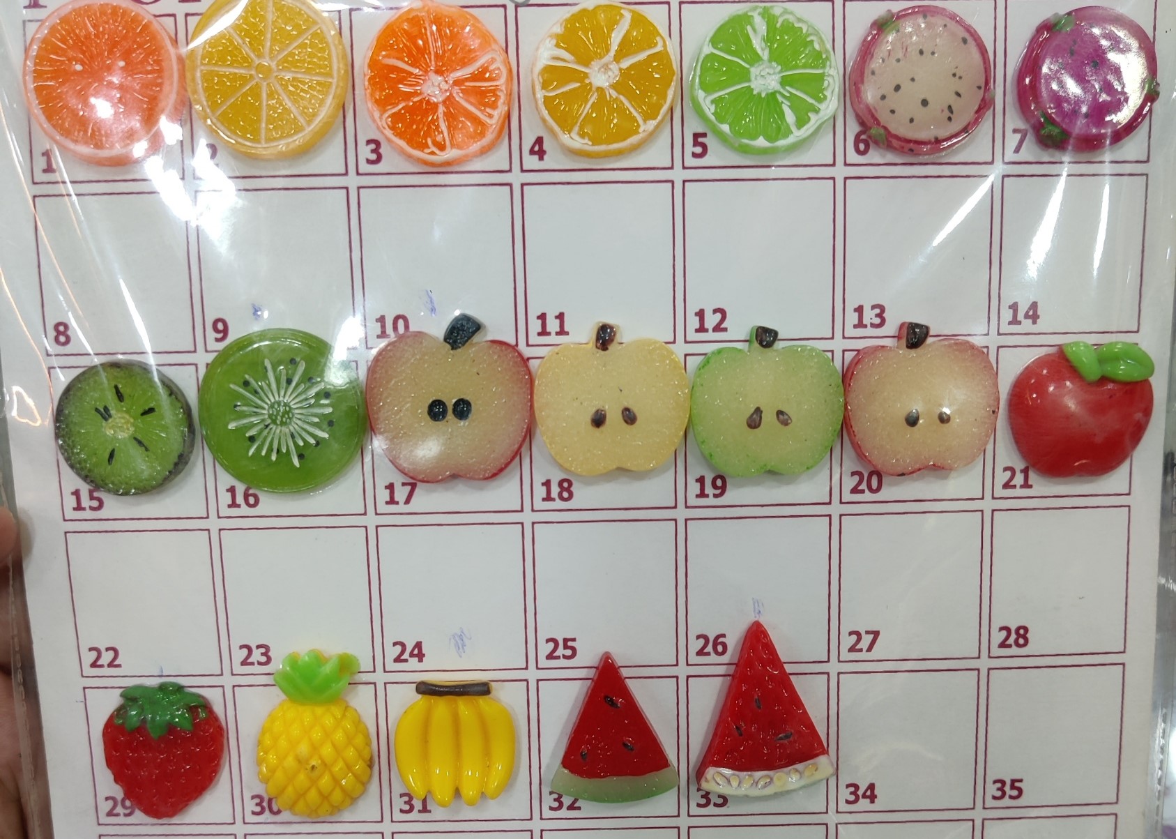 Miniature Fruits Craft Material Hub
