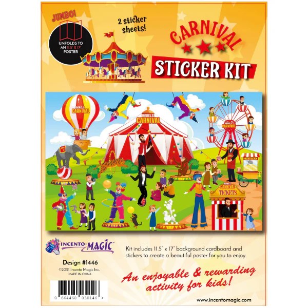 Carnival Sticker Kit Craft N Color