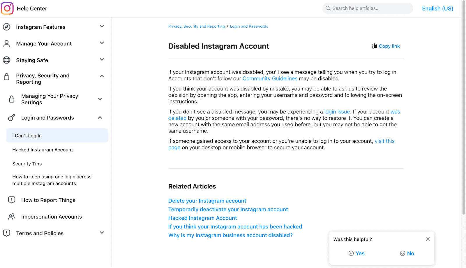 5 things to do when your Instagram gets disabled Navigate the setback(05)