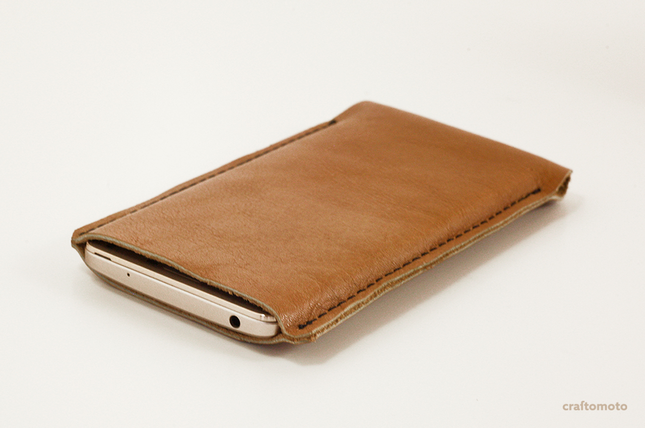 Custom leather phone case