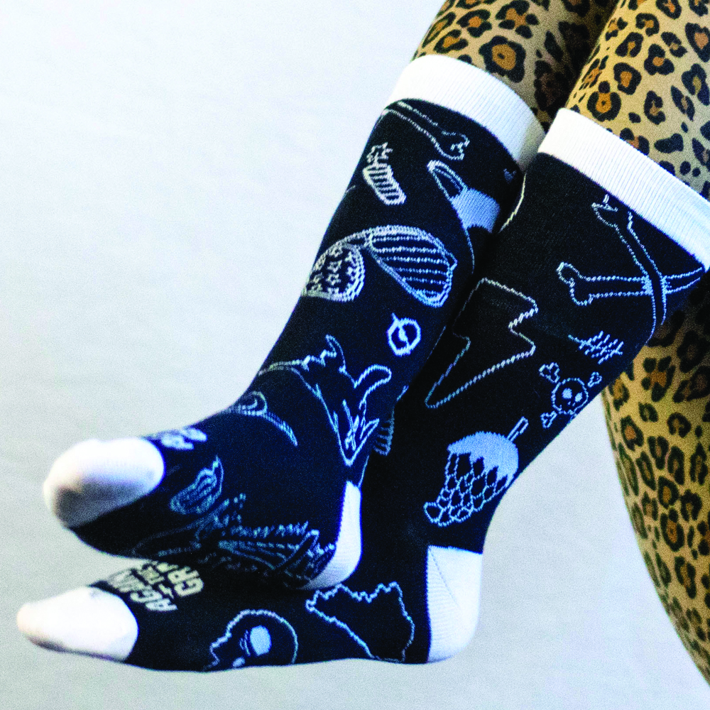Tattoo Socks Against the Grain Brewery's Online Shop