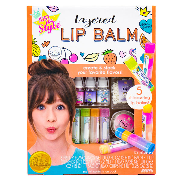 Just My Style® Layered Lip Balm Kit Craft Project Ideas