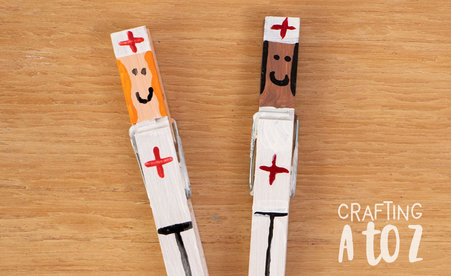Clothespin Nurse Craft Project Ideas