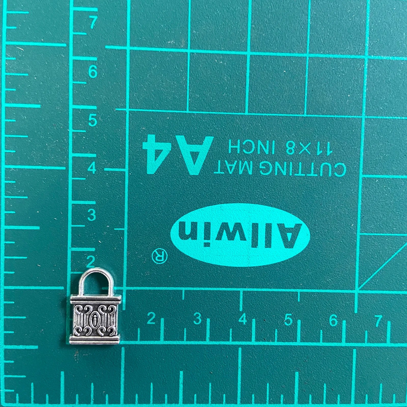 Silver Lock Charm Craftrootsindia