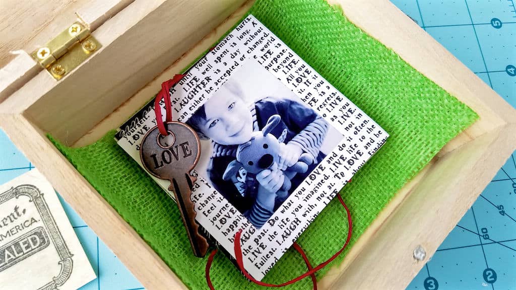 Make A DIY Memory Box In About 30 Minutes