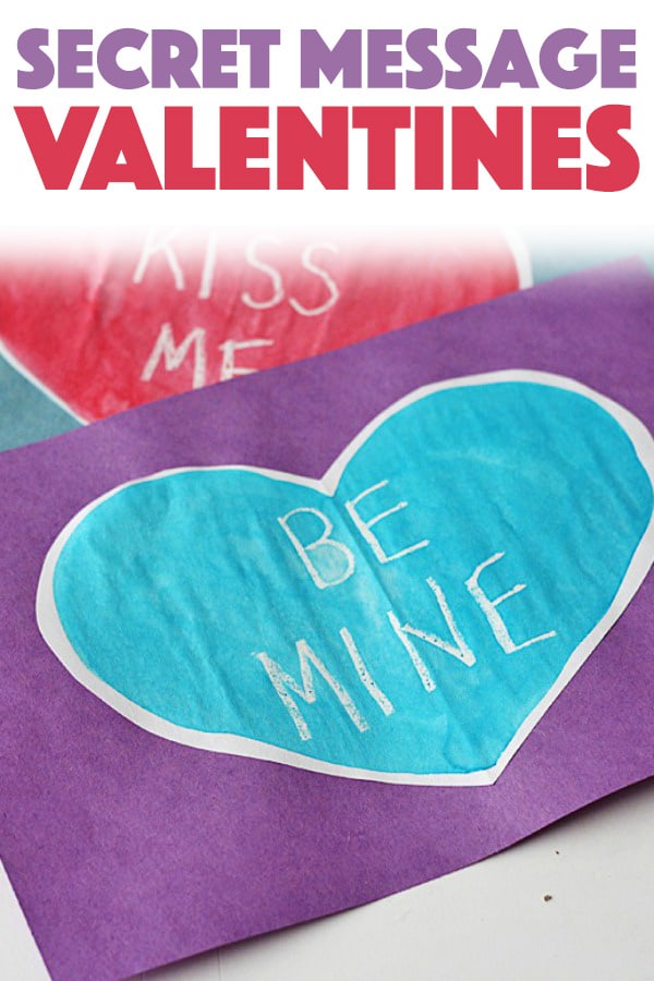 Secret Message Valentine create your own DIY Valentine!