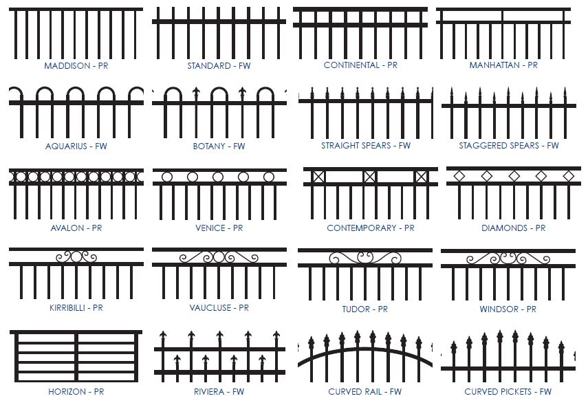Fencing Designs Perth, Western Australia Craftsman Fencing