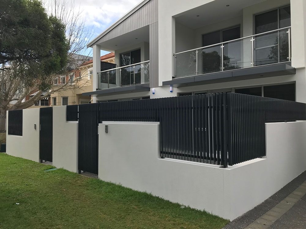 Flat Bar Fencing Perth Western Australia Craftsman Fencing