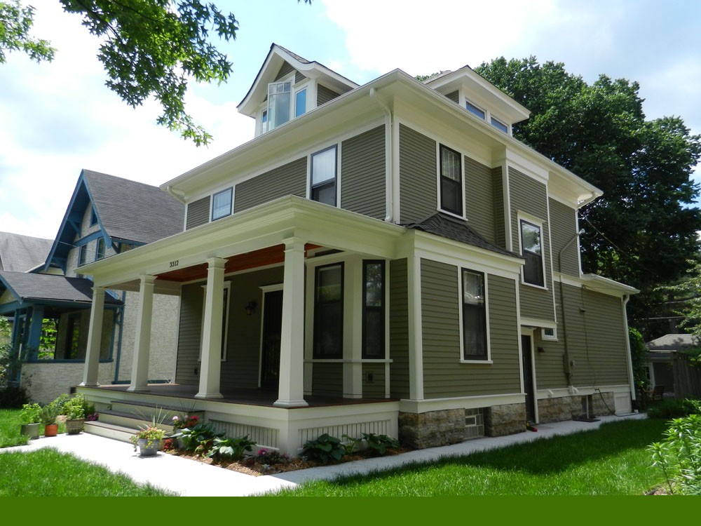 South Minneapolis James Hardie Siding Monterey Taupe