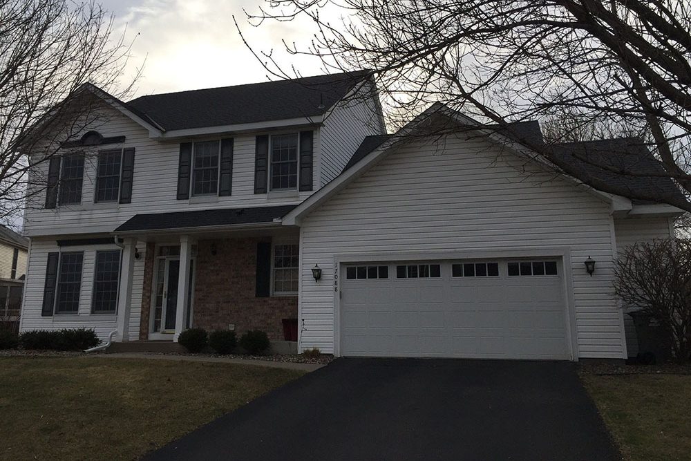 Eden Prairie MN James Hardie Aged Pewter Lap and Shake Siding