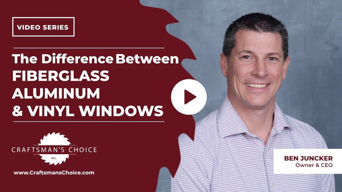 Differences Between Fiberglass, Aluminum, and Vinyl Windows