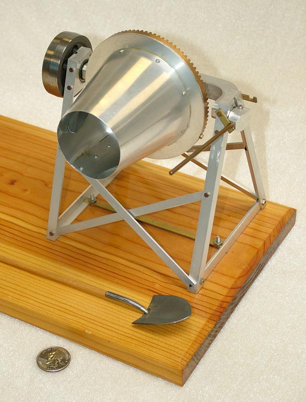 BeltDriven Cement Mixer The Miniature Engineering Craftsmanship Museum