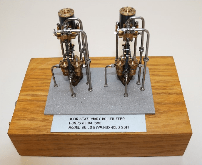 Weir Stationary Boiler Feed Pumps The Miniature Engineering Craftsmanship Museum