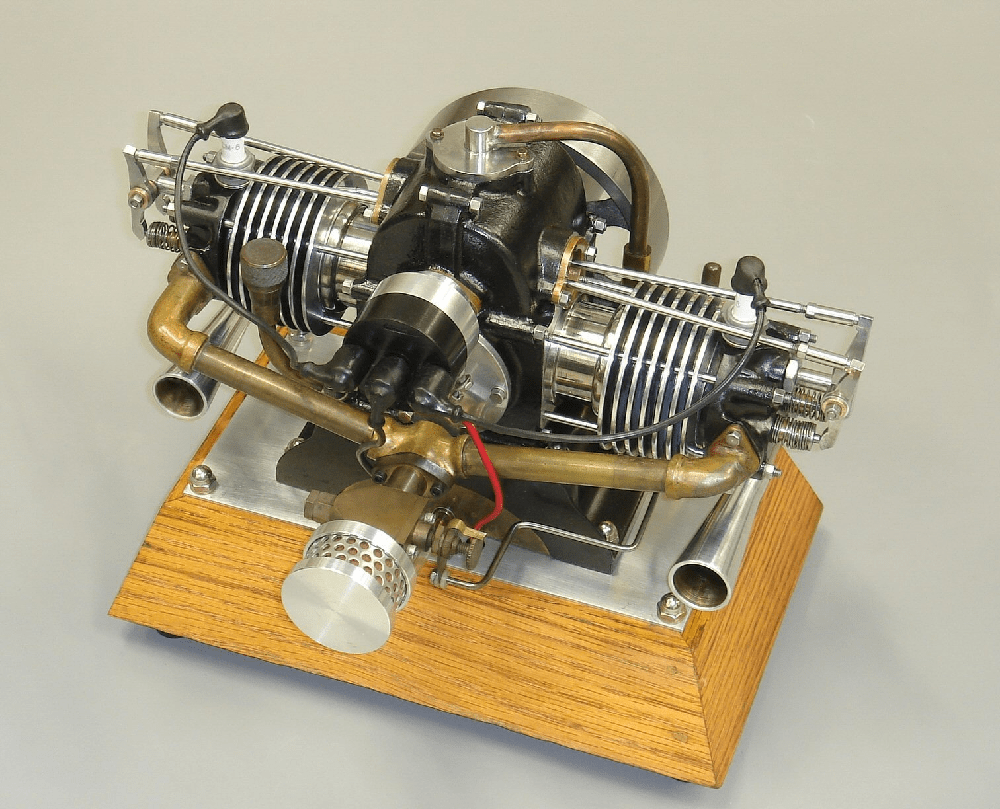 Wall Wizard Opposed Twin Engine - The Miniature Engineering