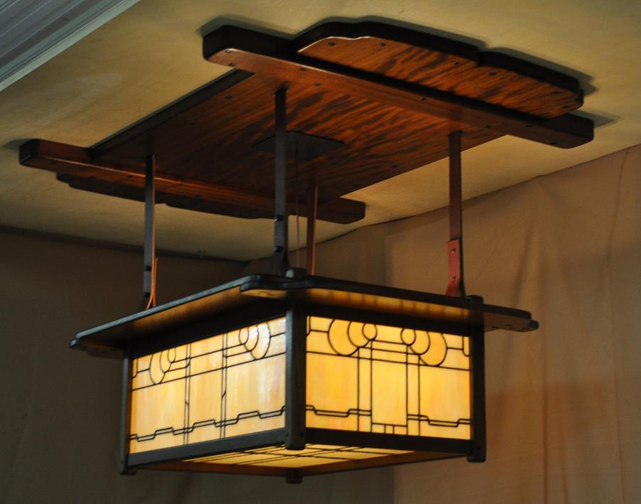 Arts And Crafts Dining Room Lighting