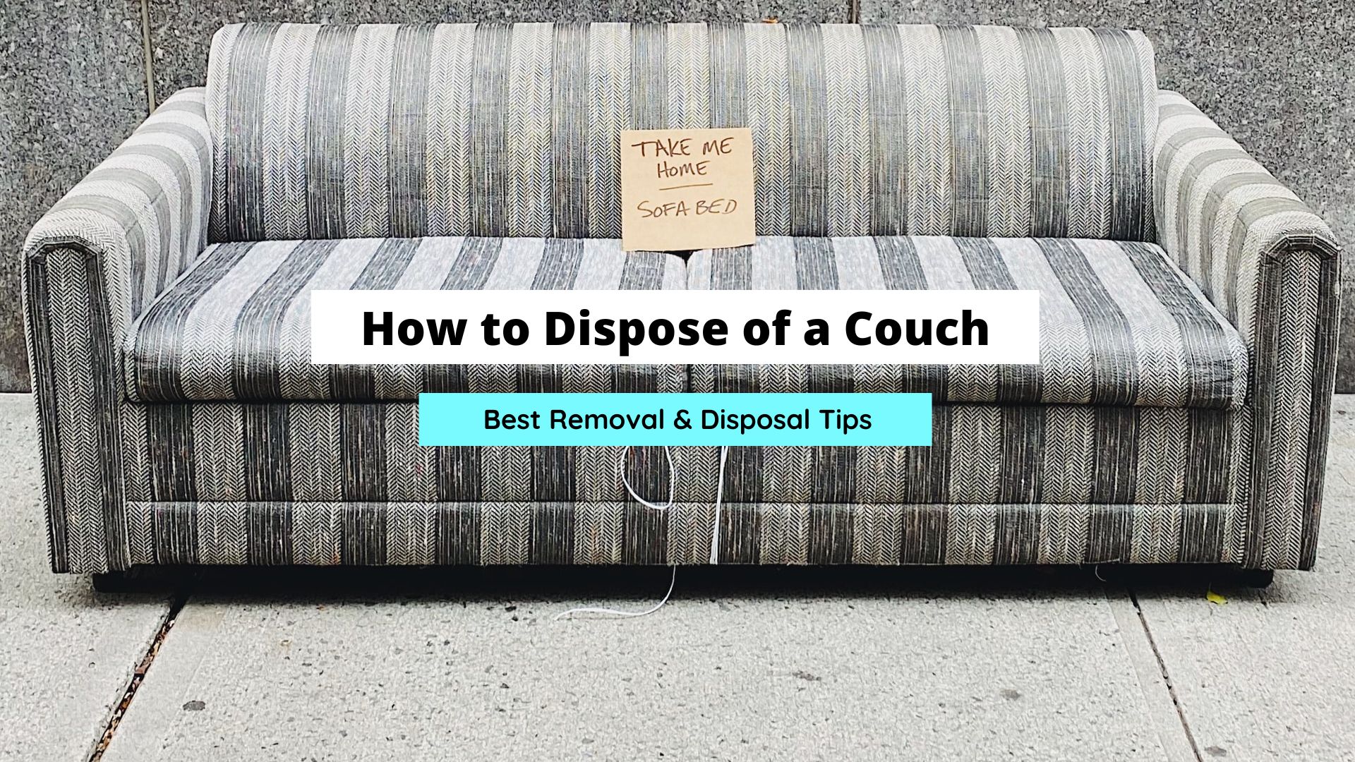 How To Dispose of a Couch Best Removal Options Craftsonfire