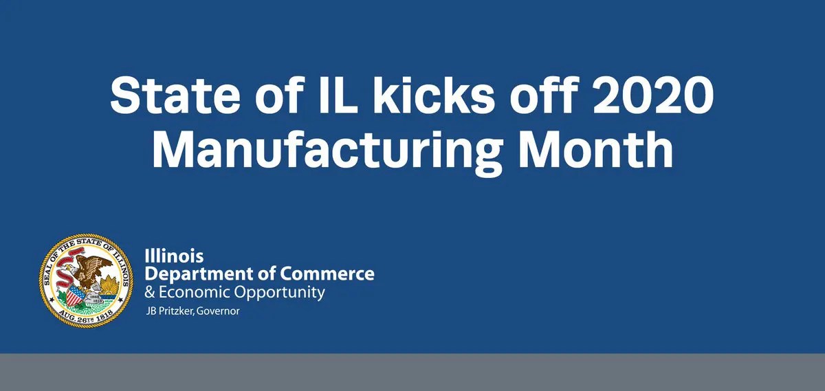 Governor JB Pritzker Gives Special Thanks to Manufacturers in Illinois