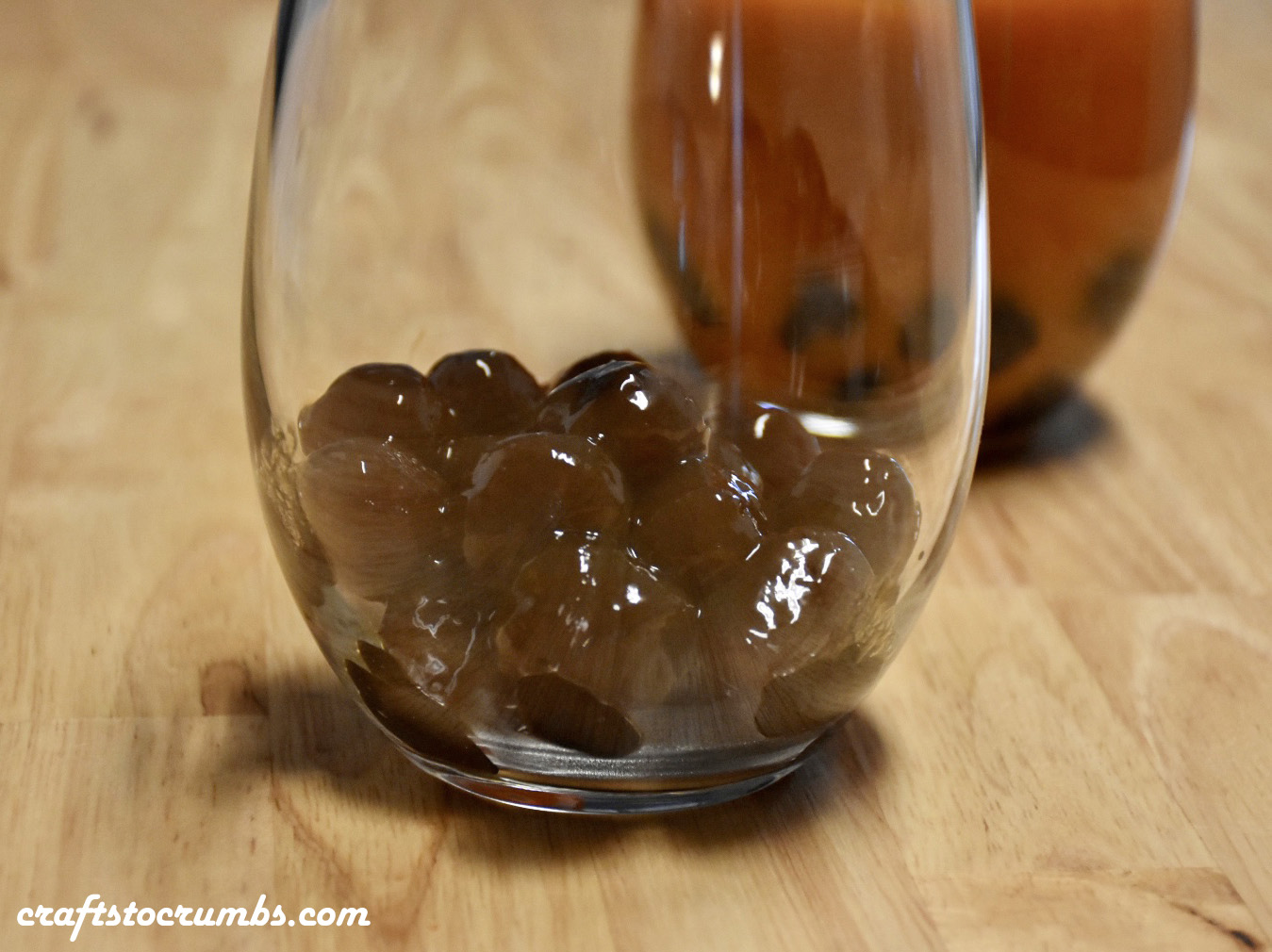 Black Tapioca Pearls Crafts to Crumbs