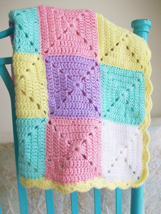 Battenberg crochet blanket Crafts we loved Blanket