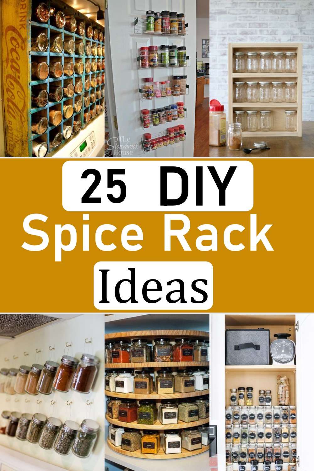25 DIY Spice Rack Ideas For Kitchen Craftsy
