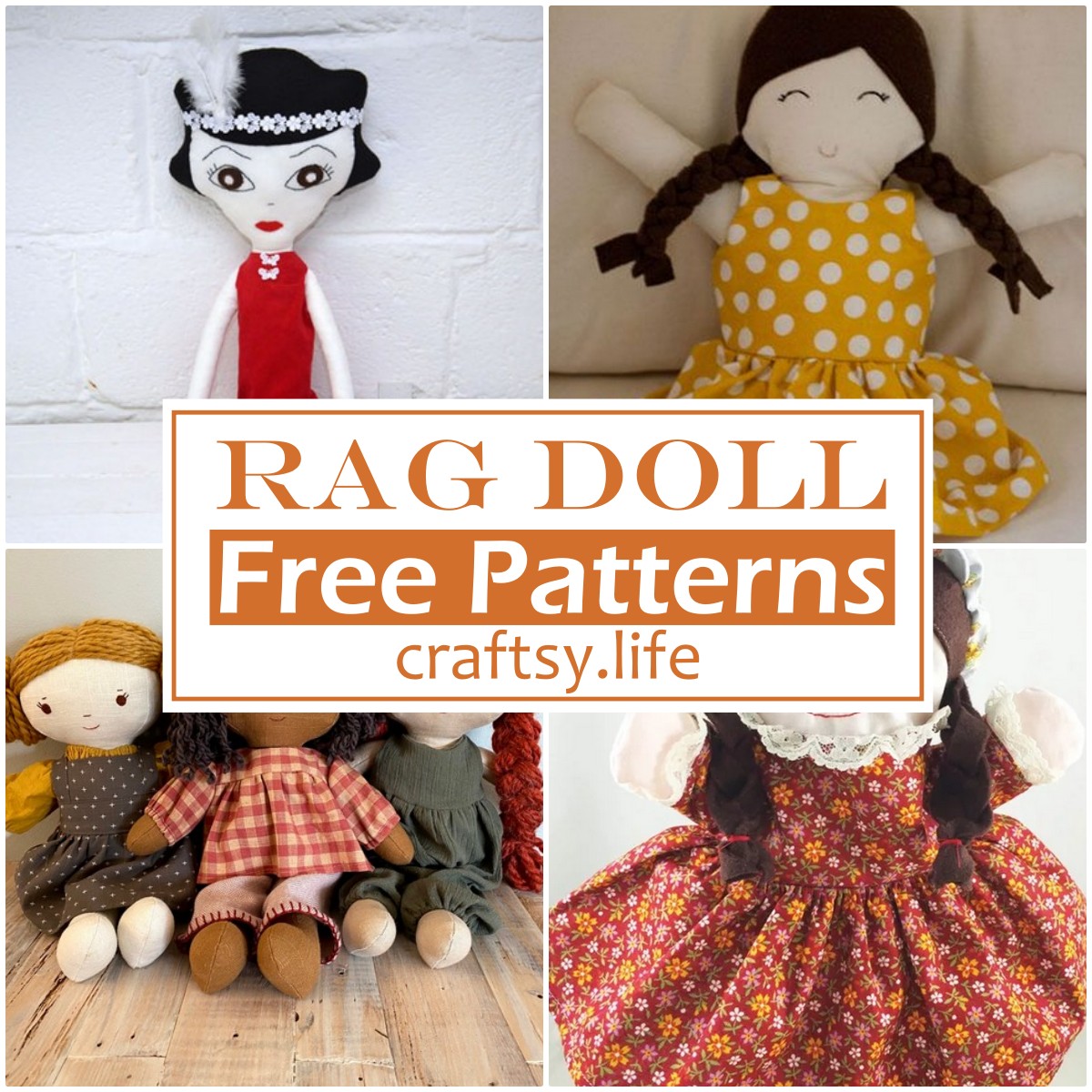 9 Free Rag Doll Patterns For Sewing Experts Craftsy