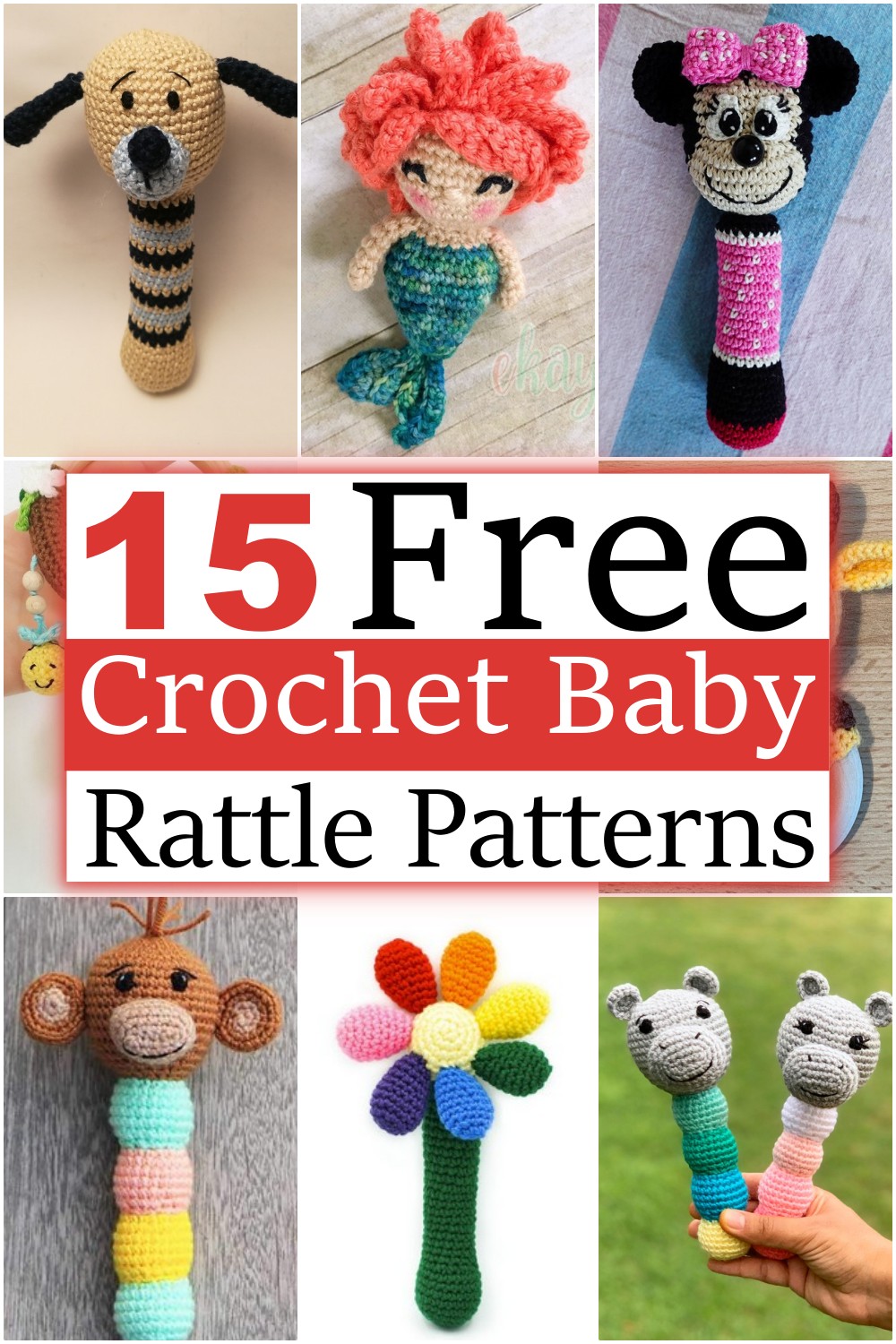 15 Free Crochet Baby Rattle Patterns For Kids Craftsy