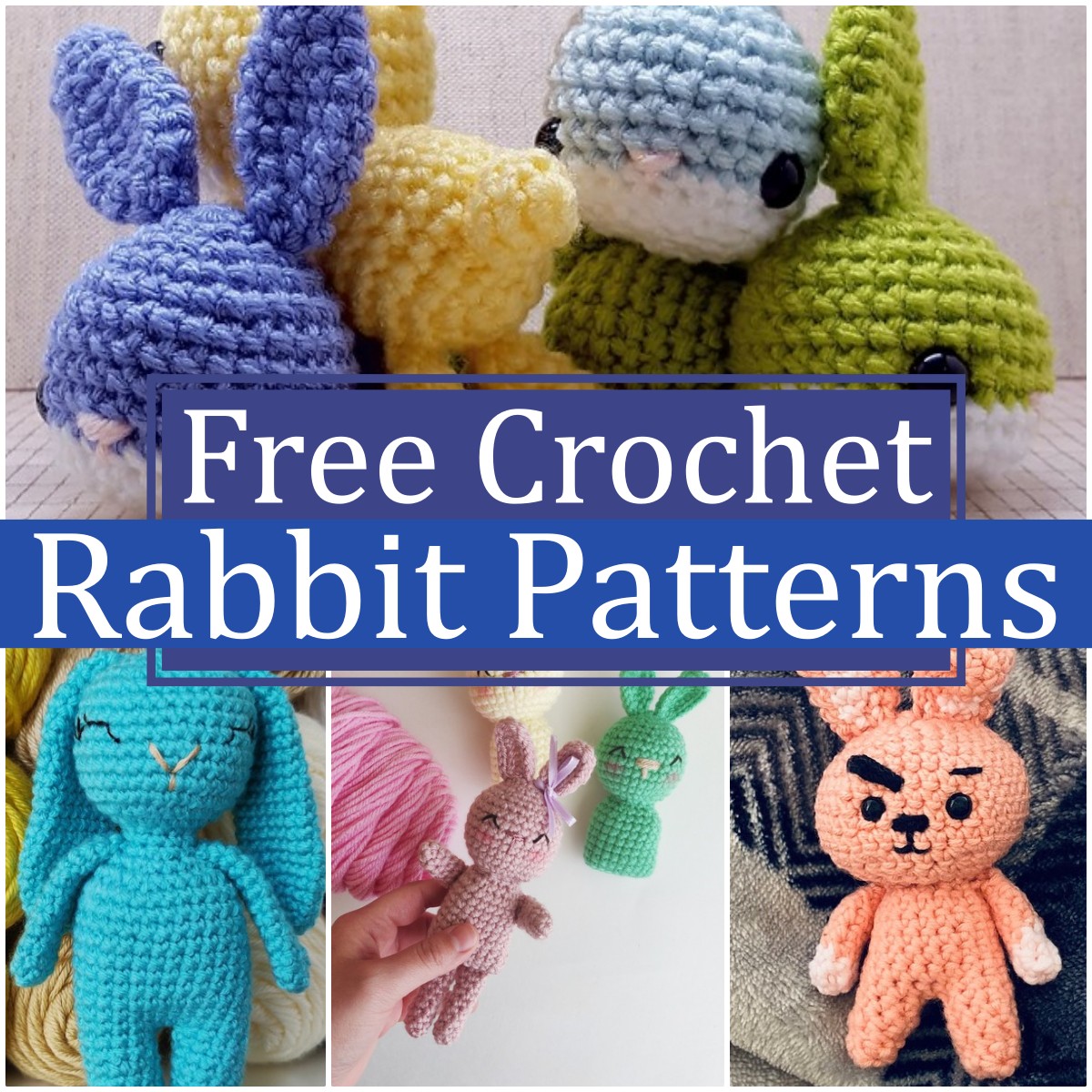 15 Free Crochet Rabbit Patterns For Easter Craftsy