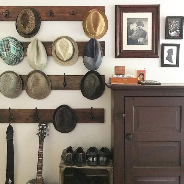 23 Functional Hat Rack Ideas We Love Craftsy Hacks