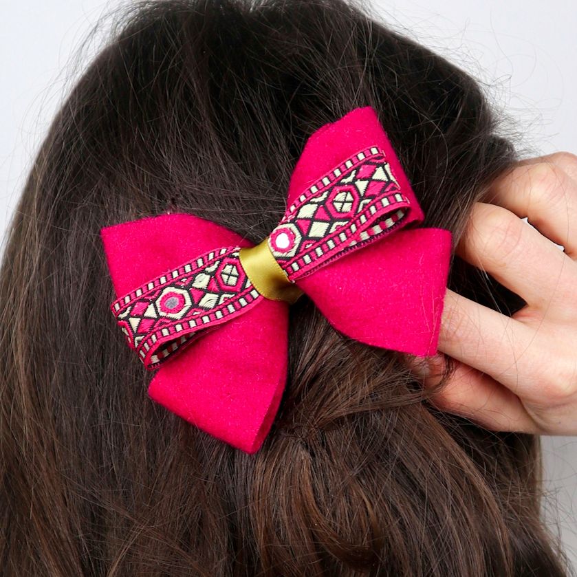 How to Make Hair Bows (StepbyStep Tutorial) Craftsy Hacks
