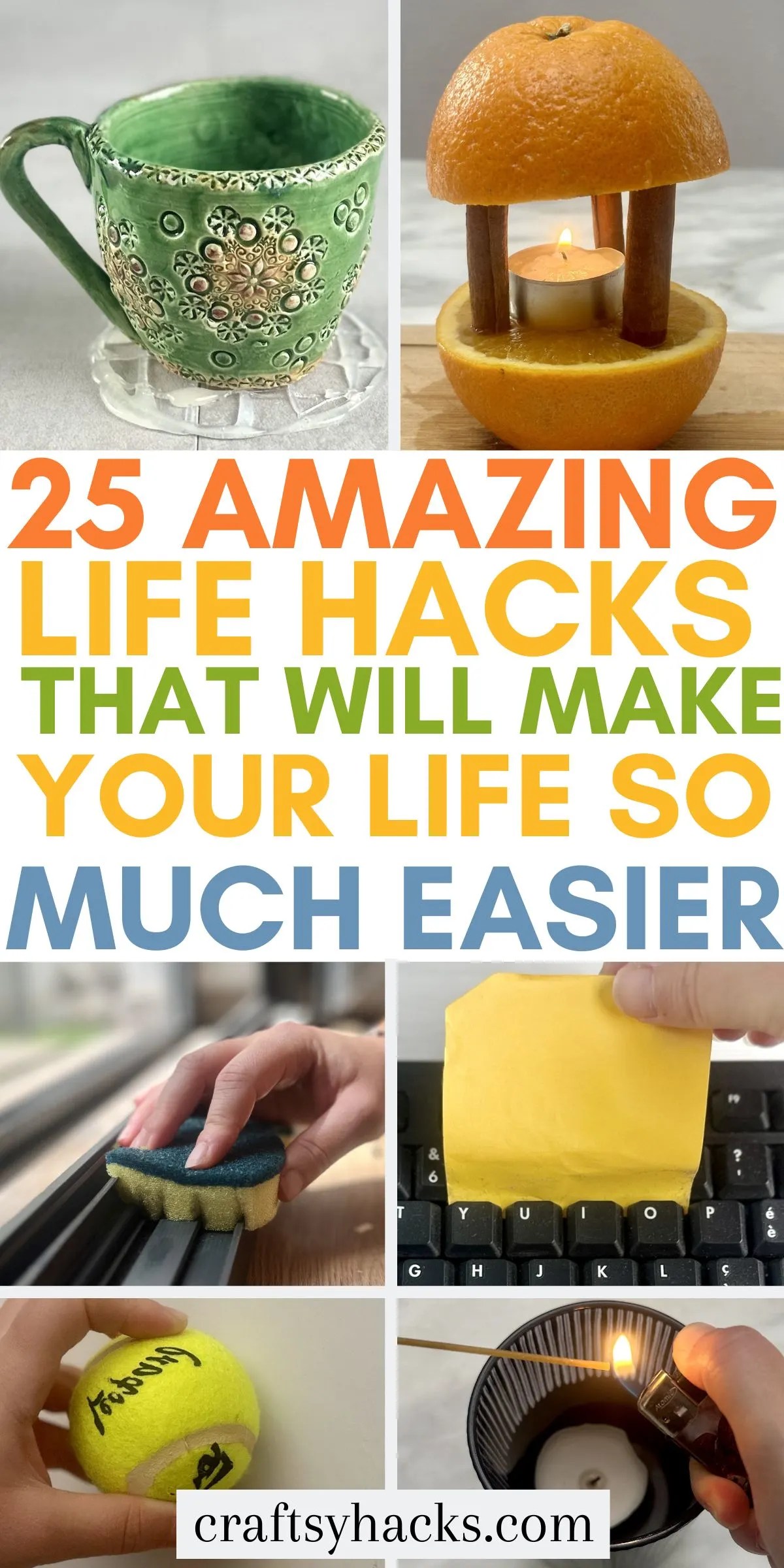 25 Simple Life Hacks You'll Need Craftsy Hacks