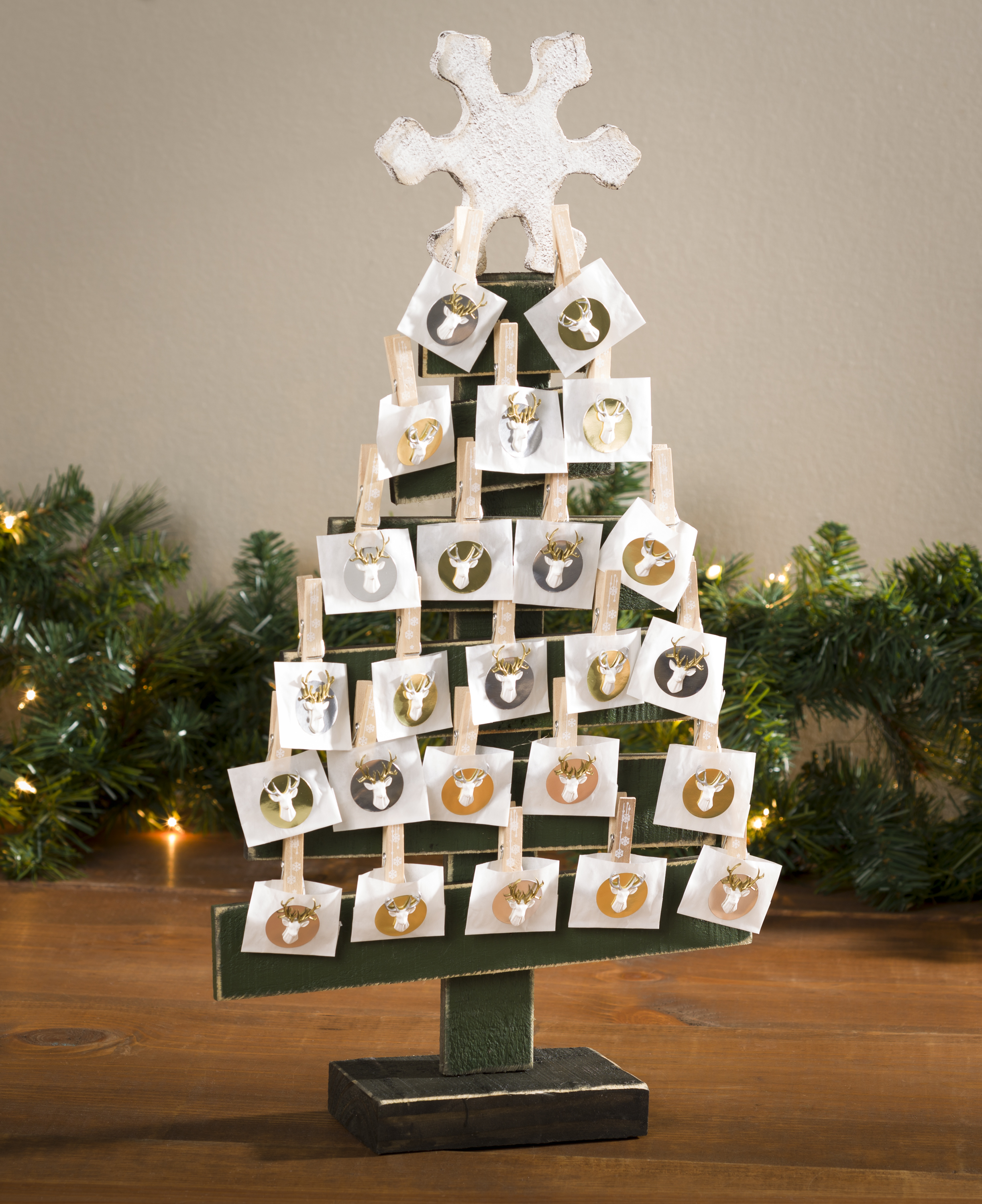 Christmas Wood Advent Tree • Craft Warehouse