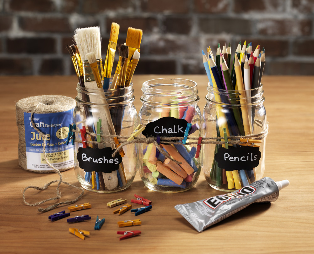Mason Jar Art Supply Organizer Craft Warehouse