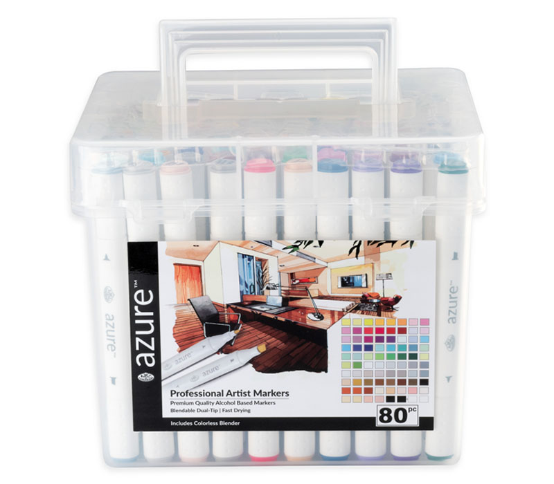 Royal Azure Dual Tip Marker Set (view sets)