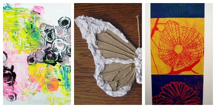 25 Cool Printmaking Ideas For Kids · Craftwhack