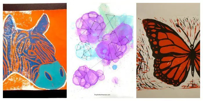 25 Cool Printmaking Ideas For Kids · Craftwhack