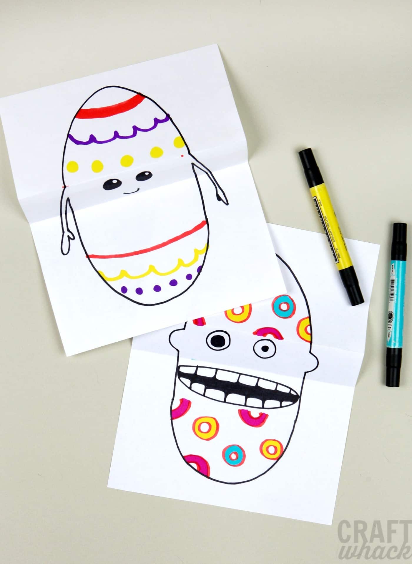 Surprise! Easter Egg Buddies Craft · Craftwhack