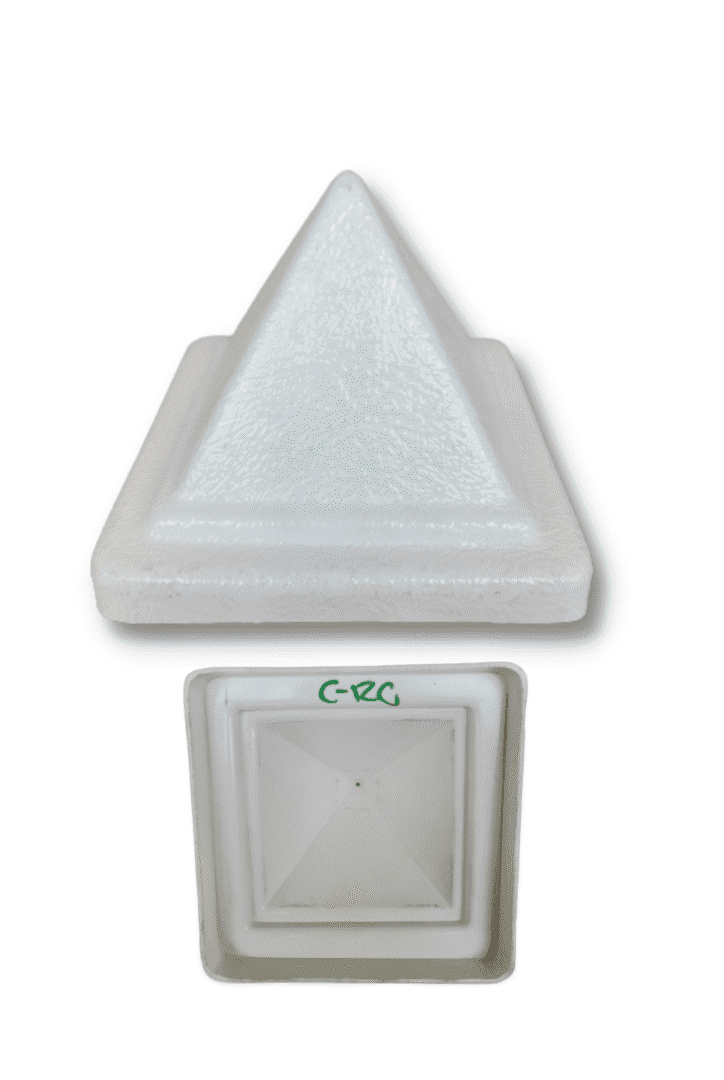 Pyramid (80x80x65mm) Candle Mould Crafty Arts