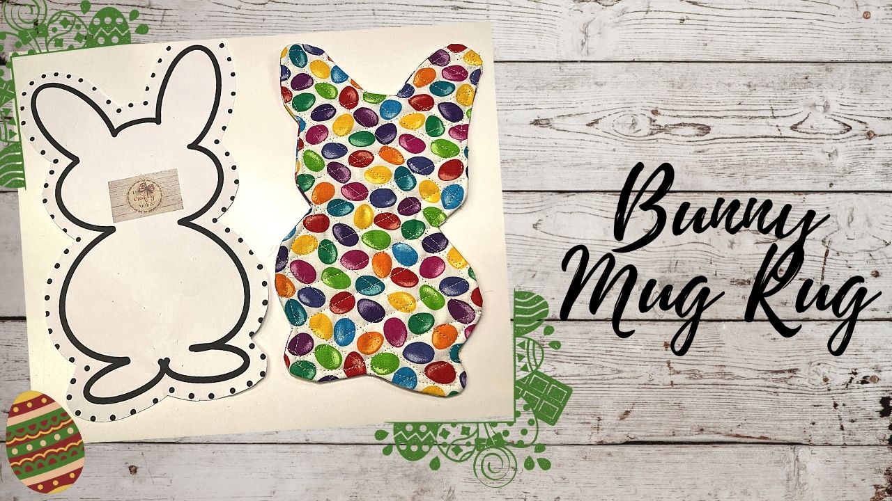 FREE EASTER BUNNY MUG RUG PATTERN The Crafty Author