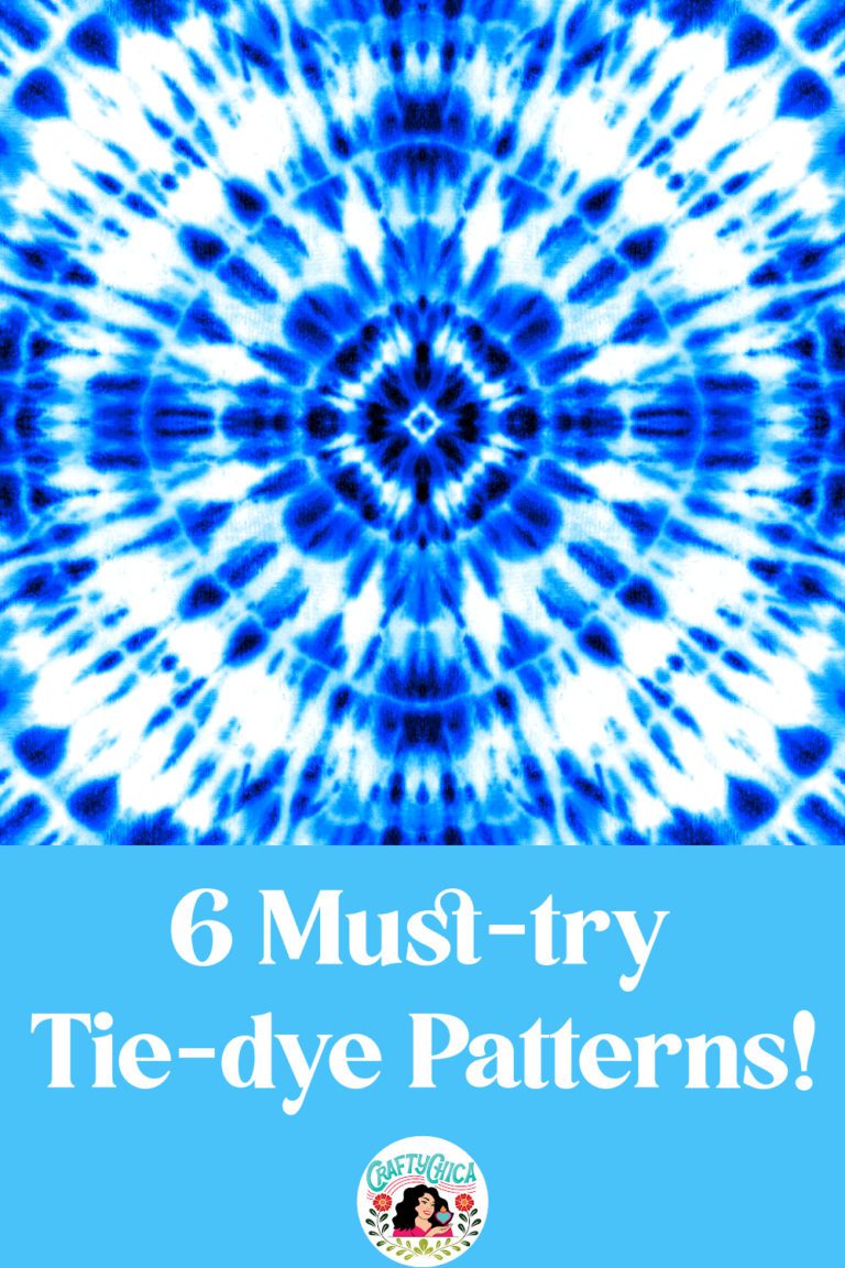 11 Tie Dye Patterns to Try Crafty Chica