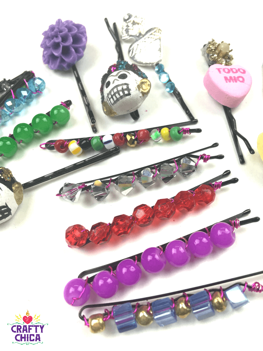 Beaded Bobby Pins Crafty Chica