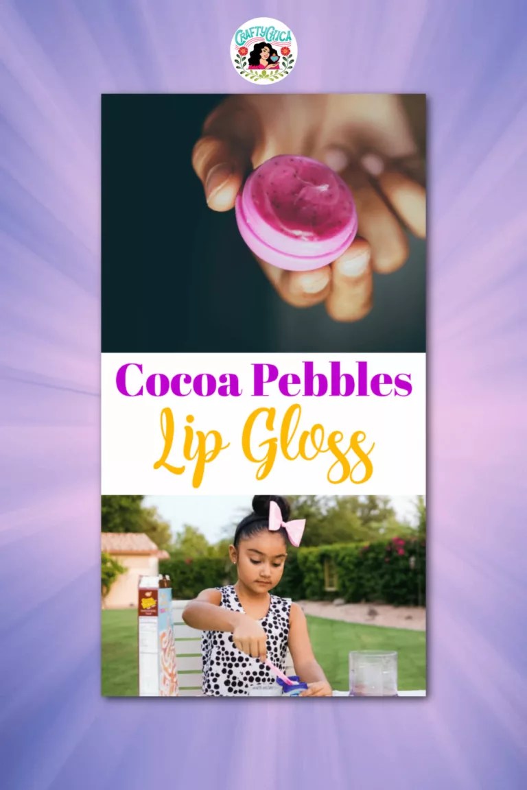 How to Make Cocoa Pebbles Lip Gloss Crafty Chica