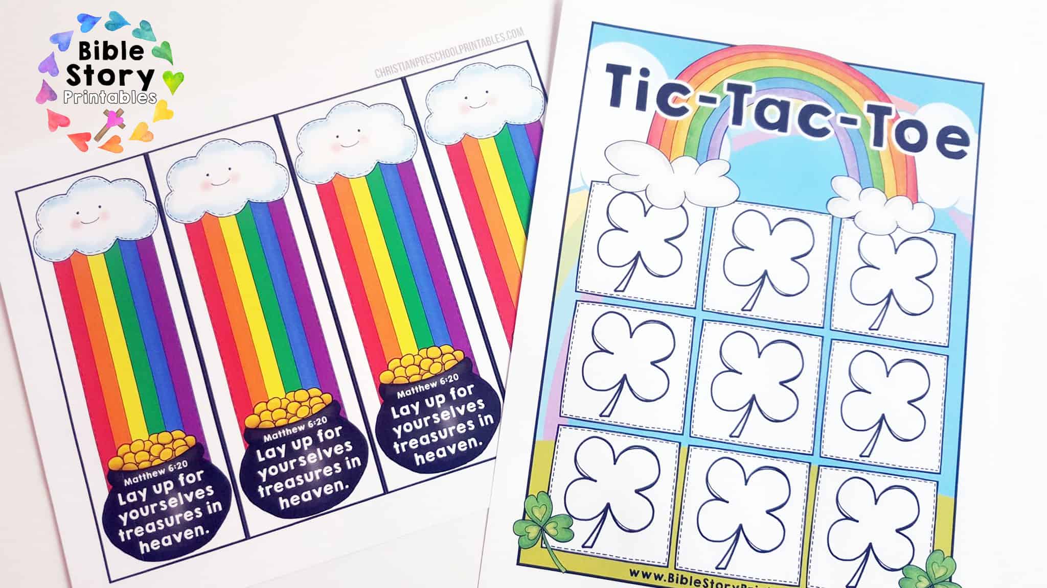 St. Patrick's Day Bible Activity Pack The Crafty Classroom