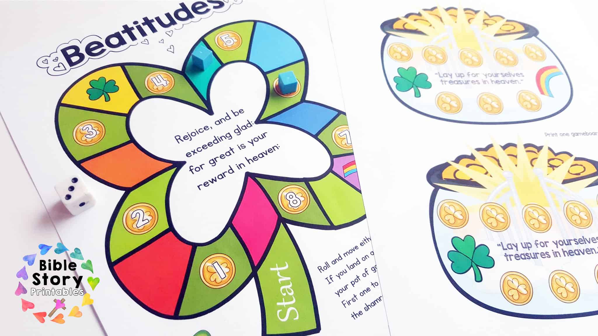 St. Patrick's Day Bible Activity Pack The Crafty Classroom