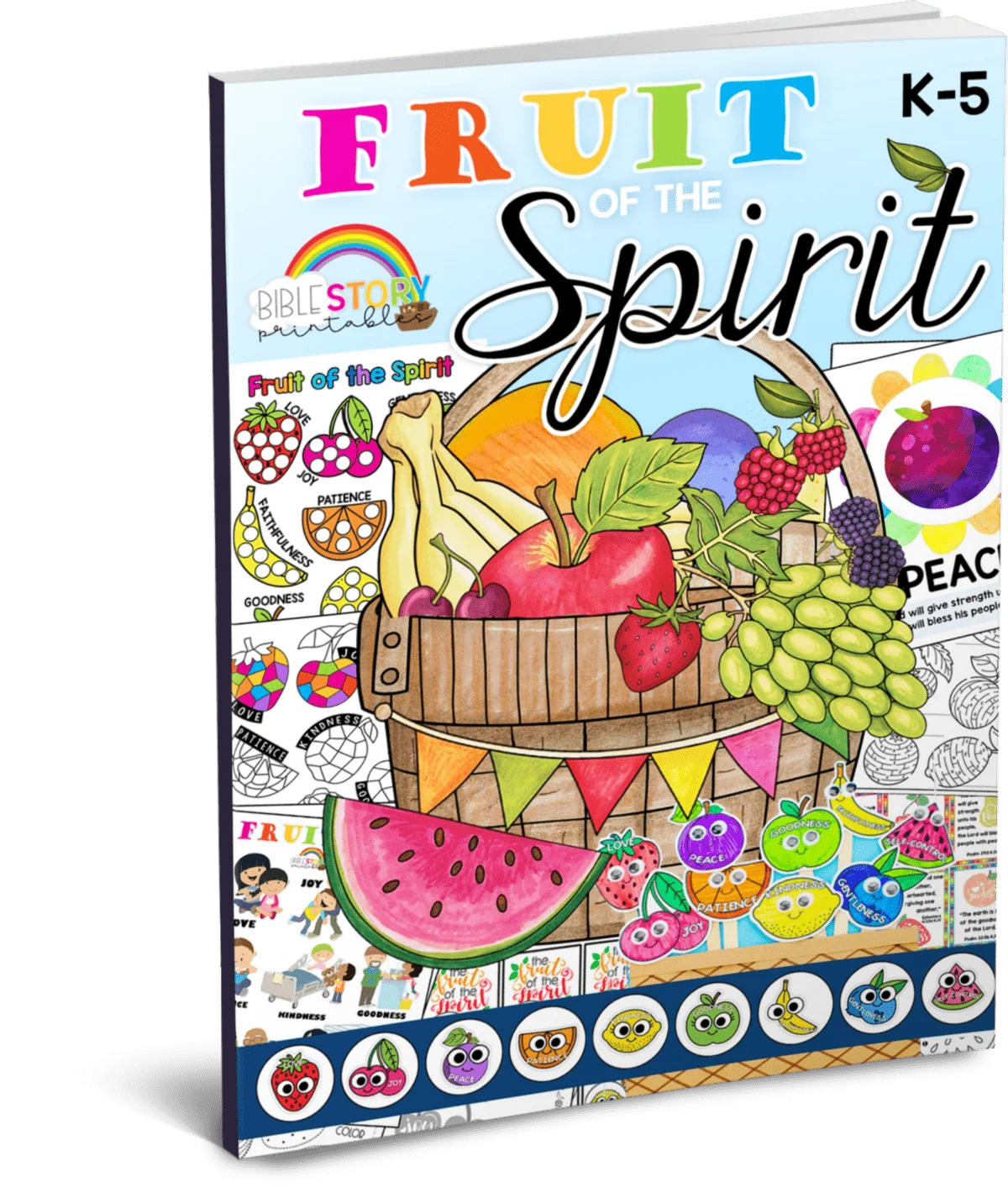 Fruit of the Spirit Bible Activity Pack The Crafty Classroom