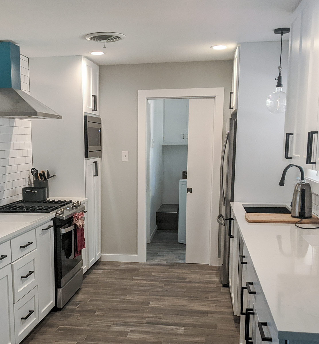 DIY Updating our laundry room door