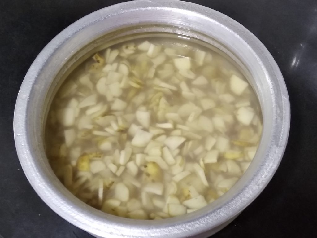 Siru Kizhangu/Chinese Potato Stir Fry Crafty Curries