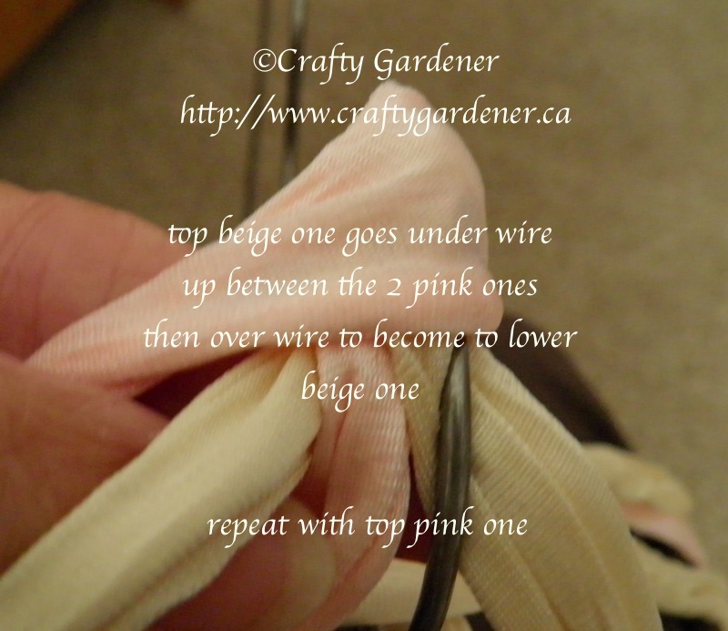 Crafts Braided Wire Coat Hangers craftygardener.ca