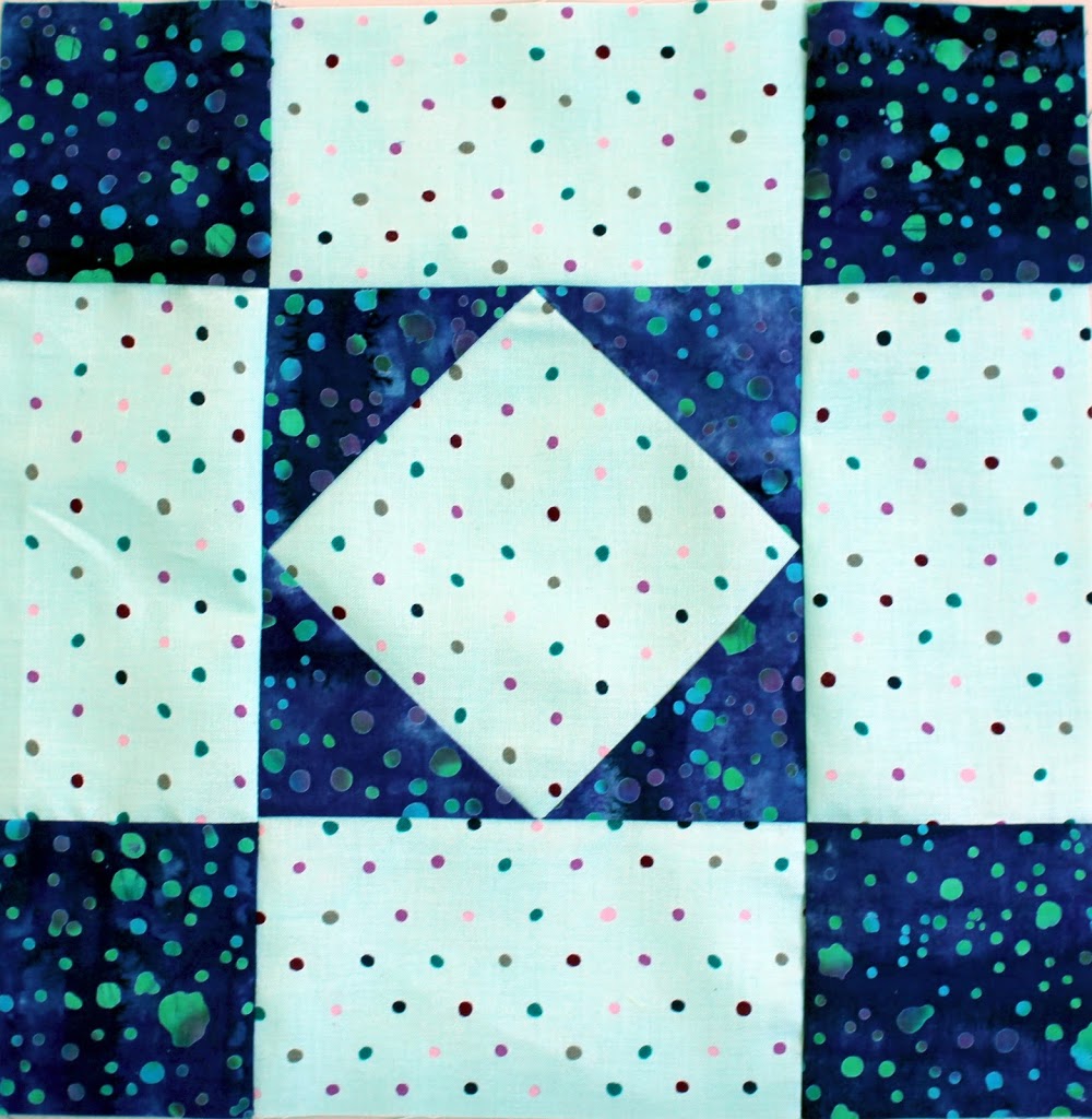 Block 2 Video Quilt Along Amish Diamond Block Crafty Gemini