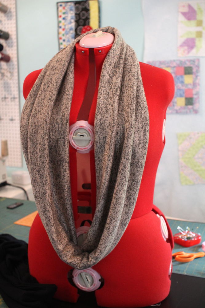 How to Make an Infinity Scarf DIY Sewing Tutorial Crafty Gemini
